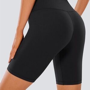 CRZ YOGA Women's Black Bike Shorts